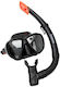 Extreme Diving Mask Silicone with Breathing Tube in Black color