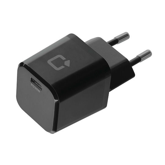 Lampa Φορτιστής Χωρίς Καλώδιο με Θύρα USB-C 30W Μαύρος (L9179.8)