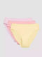 Βαμβακερά Damen Slip 3Pack Gelb