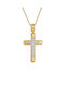 Kritsimis Women's Gold Cross 14K with Chain