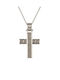 Kritsimis Women's White Gold Cross 14K with Chain