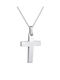 Kritsimis Women's White Gold Cross 14K with Chain