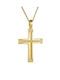 Kritsimis Damen Gold Kreuz 14K mit Kette