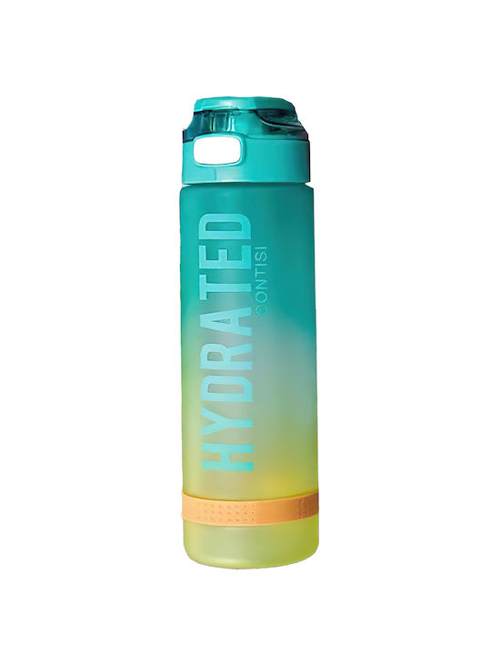 Tpster Παγούρι Πλαστικό 1000ml Πράσινο