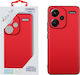 Volte-Tel Carbon Lift Back Cover Silicone Red (...