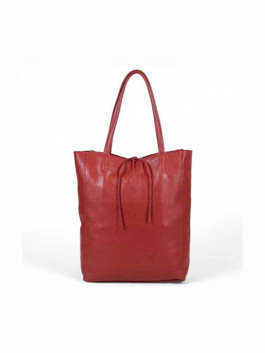 Passaggio Leather Кожена Дамска Чанта Shopper Р...
