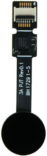 Flex Cable with Fingerprint in Black color for Xperia XZ2