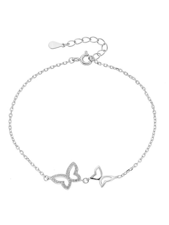 Oxzen Damen Armband aus Silber