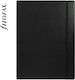 Filofax Notebook Refillable Σημειωματάριο Α4 56 Φύλλων Ριγέ Μαύρο