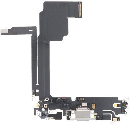 Kabel mit Anschluss zum Aufladen in Weiß Farbe für iPhone 15 Pro Max