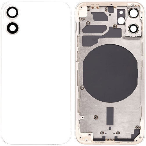 Καπάκι Μπαταρίας Back Housing Πίσω Λευκό για Apple iPhone 12 Mini
