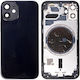 Κапак за замяна на батерията Back Housing Заден Черен за Apple iPhone 12 Mini