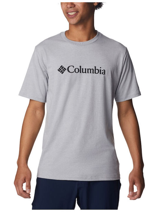 Columbia Csc Basic T-shirt Bărbătesc cu Mânecă Scurtă Gri