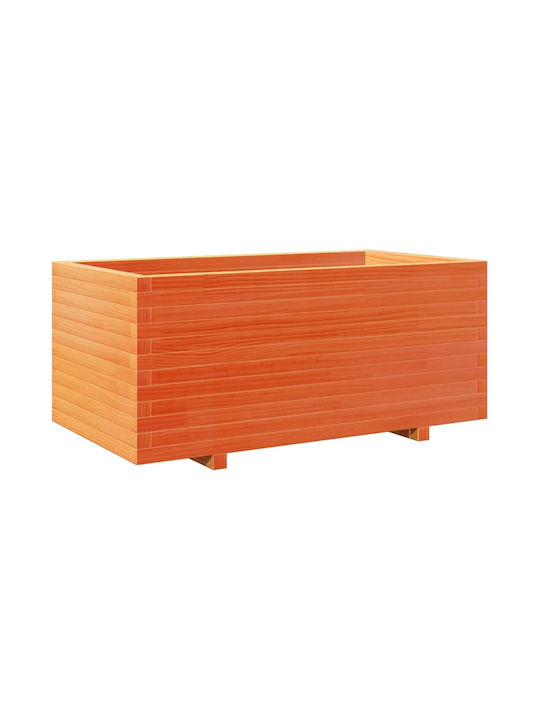 vidaXL Blumenkasten Hölzernes Brown 110x60x49.5cm.