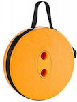 Aria Trade Πτυσσόμενο Hocker Strand Orange 45x25cm.