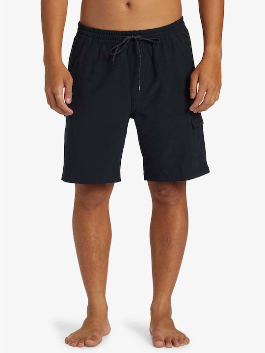 Quiksilver Taxer Ανδρική Βερμούδα Cargo Black