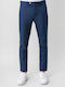 Men's Slim Fit Blue Chino Trousers