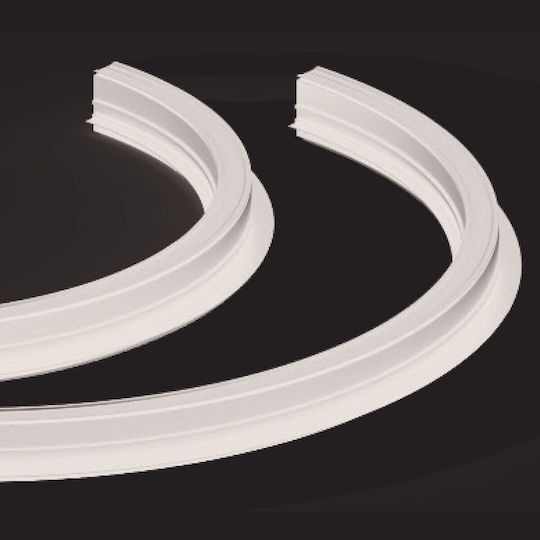 VK Lighting Mounting Rail for Lighting Fixtures White 71164-051776