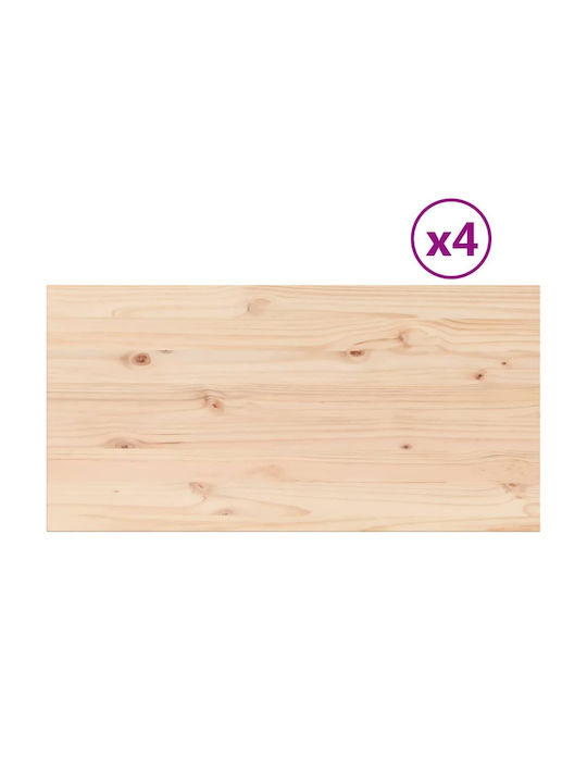 vidaXL Rectangular Table Surface made of Solid ...