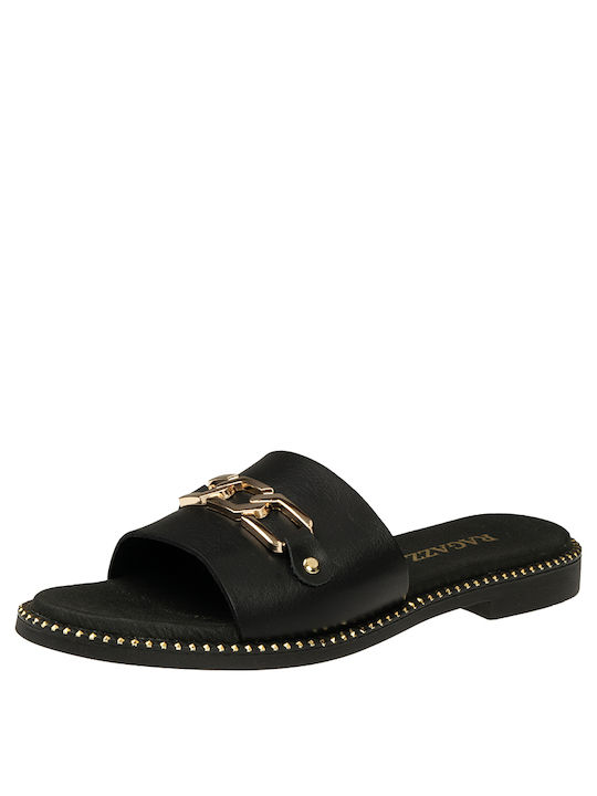 Ragazza Women's Flat Sandals in Black Color