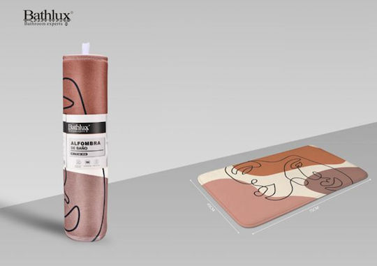 Bathlux Αντιολισθητικό Μπανιέρας με Βεντούζες Πολύχρωμο 45x75εκ.