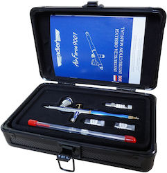 Adler Αερογράφος mit Behälter 3ml und Kompressor Μπεκ 0.2, 0.3 και 0.5mm Druck 4bar Elektrische Gitarren Adler Αερογράφος mit Behälter 3ml und Kompressor Μπεκ 0.2, 0.3 και 0.5mm Druck 4bar Elektrische Gitarren