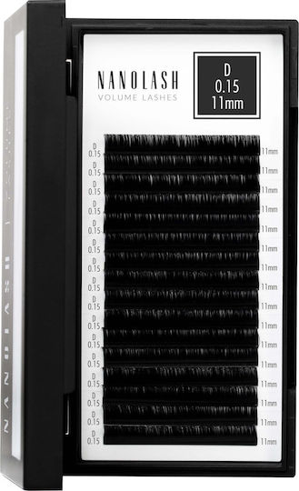 Gene False Nanolash Volume Gene False 0.15 D #11 Mm 1 Buc