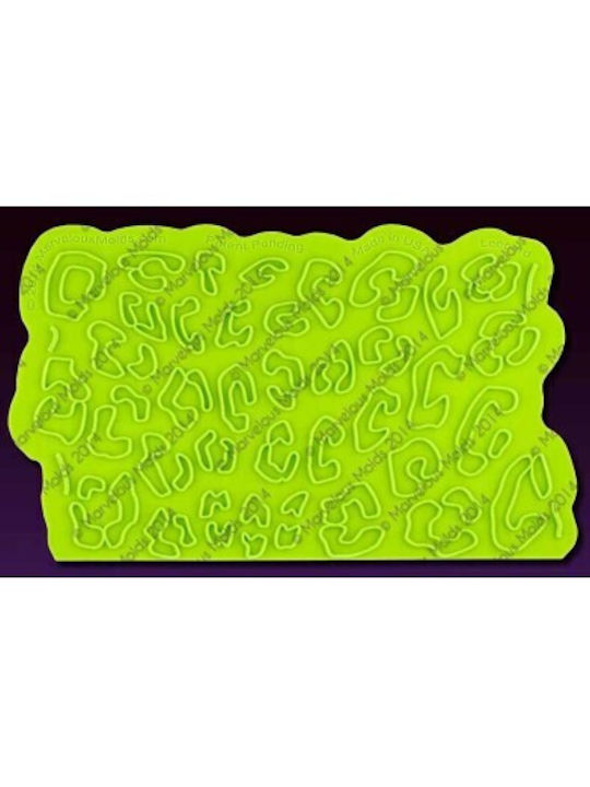Formă laterală blană leopard Leopard Formă de Patiserie pentru Cremă Caramel din Silicon 1buc