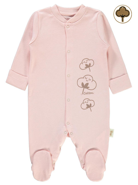 Civil Baby Bodysuit Rose