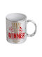 Koupakoupa Europa Conference League Winner Becher Keramik Silber 330ml