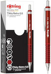 Rotring Tikky Mechanischer Bleistift 0.5mm Rot