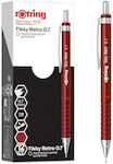 Rotring Tikky Mechanischer Bleistift 0.7mm Rot