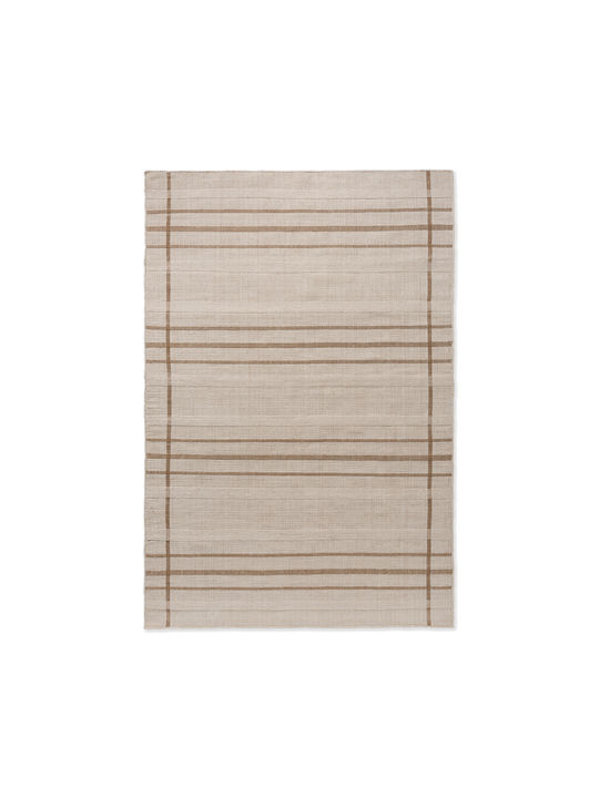 Brink & Campman Zona Line Lucrat manual Covor De exterior Rectangular Sesame