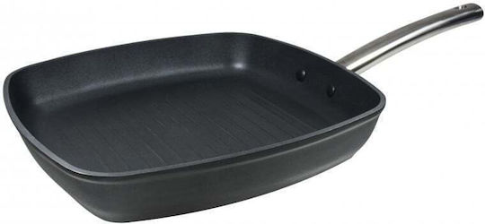 Bergner Masterpro Aluminiumpfanne mit Deckel mit Steinbeschichtung 28cm
