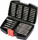 Yato Set 45 Schraubendreher-Bits Quadrat / Stern / Torx / Kreuz