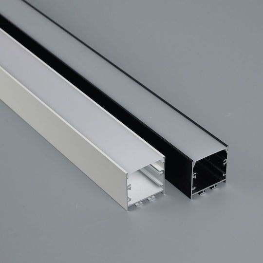 VK Lighting Προφίλ Αλουμινίου Ταινίας LED 300εκ.