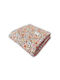 Tiny Toes Duvet Crib Double-Sided Blue Floral Fantasy 100x140cm