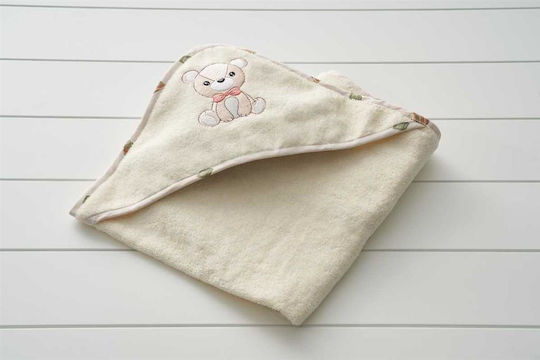 Vesta Home Baby-Badetuch mit Kapuzen 75x75cm