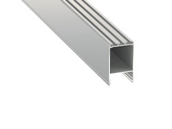 Led Labs În aer liber Profil de aluminiu pentru banda LED cu Transparent Capac 100x4.3x7.3cm