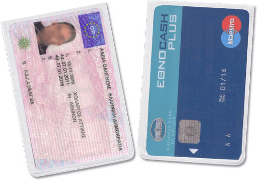 Binder Pocket Single Sleeve for New License & Credit Card 6.5x9.5cm