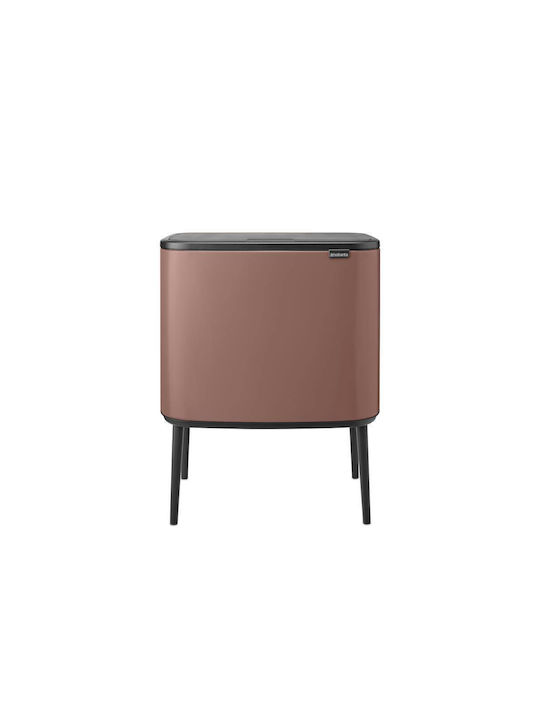 Brabantia Bo Touch Coș de Gunoi Plastic Maro 1buc