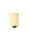 Brabantia Brabantia NewIcon Pedal Waste Bin Plastic with Pedal Yellow 12lt