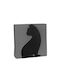 Hoopladoo Metallic Napkin Holder Black 12x6.5x20cm 27762