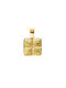 Square 9k Gold Constantinato Charm