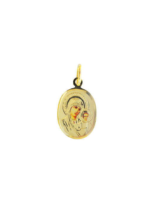 14k Gold Byzantine Charm