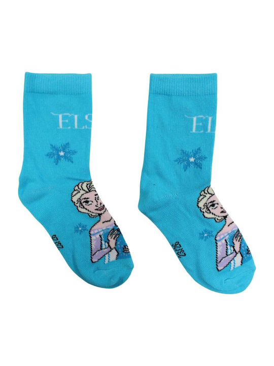 Disney Παιδικές Κάλτσες Frozen Turquoise Disney Παιδικές Κάλτσες Frozen Turquoise