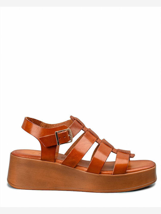 Γυναικεία Σανδάλια Flatforms Ταμπά