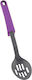 Alpina Appliances Shallow Slotted Spoon Plastic Purple