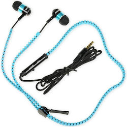 iBox SHPIZ4 In-ear Handsfree Ακουστικά με Βύσμα 3.5mm Μπλε