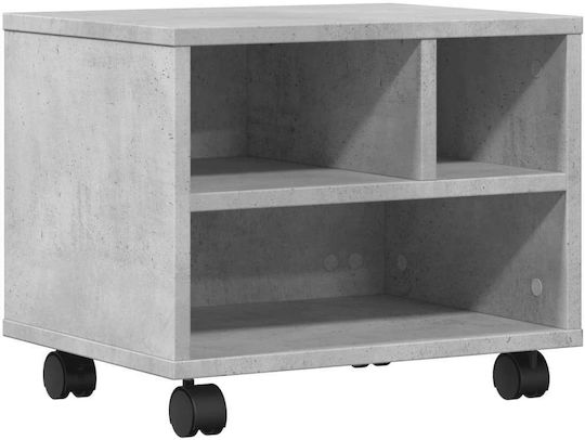 Stand with Casters Printer Base with Grey Wheels Dog. 41x32x34,5 cm 840614
